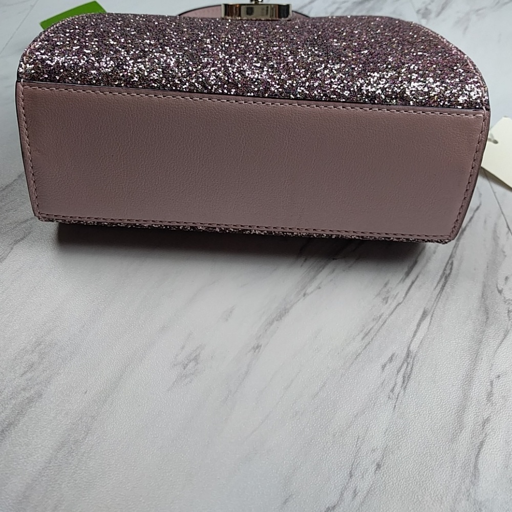 Kate Spade Mini Kirin Rose Gold Top Handle Purse - Picture 4 of 7